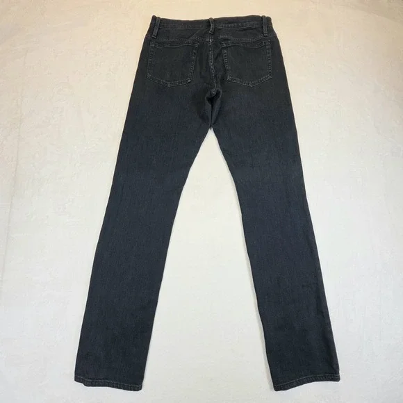 FRAME L'homme Slim Fit Jeans Men's Size 30 X 33 Dark Wash Organic Cotton Blend - Picture 2 of 10